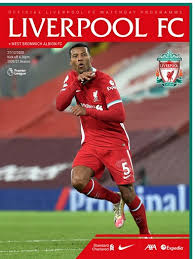 Anfield road, anfield, liverpool, l4 0th. Liverpool Fc Programmes Vs West Bromwich Albion 20 21 Subscriptions Pocketmags