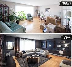 The Uncommon Law The Living Room Before After Living Room Remodel Living Room Design Modern Family Room Design