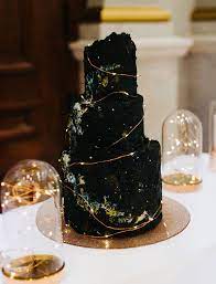 To The Stars Masculine Celestial Inspired Wedding Inspiration Green Wedding Shoes Black Wedding Cakes Cake Cake Designs