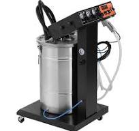 Amazon.com: VEVOR Sistema de recubrimiento en polvo - Kit de salida  electrostática de 40 W 100 KV con tolva de polvo de 50 L, pistola  pulverizadora de ...