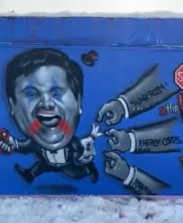 Brilliant mural by AJA Louden