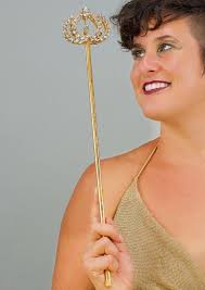 Daphne Wreath Scepter, Vintage 1990s Deadstock, Comes in Gold or Silver,  Vintage Wand, Cosplay, Vintage Burlesque, Bridgerton Costume