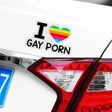 Наклейки на машину I LOVE GAY PORN, светоотражающие наклейки для Лада  Веста, нива, калина, Приора, Гранта, ЛАРГУС, ВАЗ, Самара 2110 | AliExpress