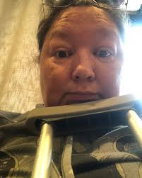 Daily post. Back at the dr. Waiting to see what they say. I love this  office. The people who work here are genuinely nice and caring. I do miss  Amy Nix being