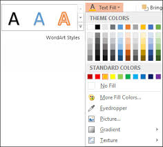 Change The Colors In A Text Box Or Shape Office Support