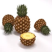 Free Max Model Pineapple Pineapple 3d Model Model