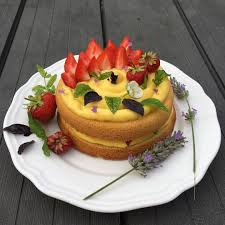 Fraisier Avec Pate A Quatre Quart Et Creme Patissiere