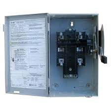 I'm putting in a 30amp disconnect with 10/3 awg cable with a ground wire. Eaton Dg221ngb 3 Wire 2 Pole Fusible B Series General Duty Safety Switch 240 Volt Ac 30 Amp Nema 1