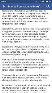 Minta Maaf Pada Suami Sebab Hampir Lupa Semua Kebaikan Dia Bila Hadir Kelemahan Dia Suami Allah