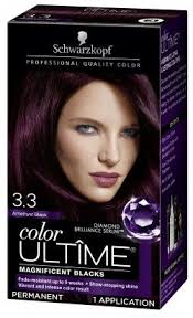 Schwarzkopf Color Ultime Permanent Hair Color Cream 3 3 Amethyst Black Schwarzkopf Color Ultime Schwarzkopf Color Hair Color Cream