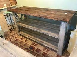 The grain, texture and tone of. Rustic Wooden Buffet Table Rustic Console Table Farmhouse Etsy