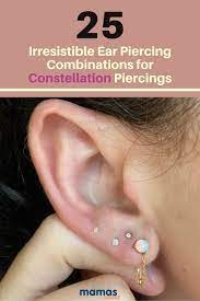25 Trendy Constellation Ear Piercings For Primo Stacked Ears In 2021 Constellation Piercings Cool Ear Piercings Piercings
