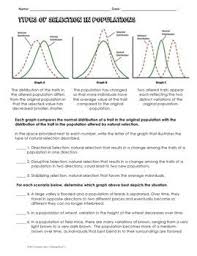 Types Of Natural Selection Practice In 2020 Natural Selection The Selection Practice