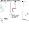 Measure the resistance from the connector to the engine block. 1