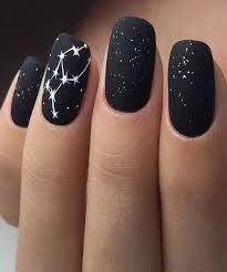 Black And Rose Gold Ombre Nails Magical Brilliant Galaxy Nail Art Designs For Girls To Try This Year Pink Ombre Nails Red Nails Galaxy Nail Art