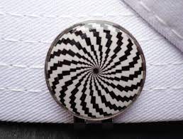HypnoSpiral Metal Golf Ball Marker - W/Bonus Magnetic Hat Clip | eBay