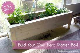 You can build this wooden planter box in less than an hour. Diy Herb Planter Box 25 Herb Planter Box Diy Herb Planter Herb Planters