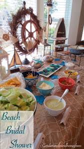 Another popular theme for bridal showers is the beach. Beach Bridal Shower Decor Garden Seeds And Honey Bees