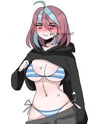 Futa Gawr Gura powerful presence