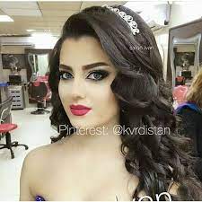 Kurdish Girl Pinterest Kvrdistan Wedding Hairstyles Hair Styles Arab Bride