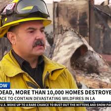 Crews race to contain historic wildfires in Los Angeles