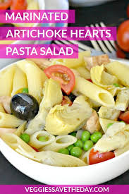 Marinated Artichoke Hearts Pasta Salad Recipe Pasta Salad Vegan Salad Recipes Vegetarian Recipes
