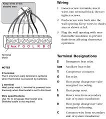 Need help with wiring diagram. Honeywell T Stat Rheem Heat Pump L E Aux W1 W2 Wiring Questions Diy Home Improvement Forum