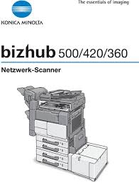 Konica minolta bizhub 500 black and white multifunction printer driver, software download for microsoft windows, macintosh and linux. Netzwerk Scanner 500 420 360 Pdf Kostenfreier Download