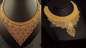 Gold Necklace Designs In 30 Grams 15 Latest And Beautiful Collection Gold Necklace Designs Necklace Designs Real Gold Necklace