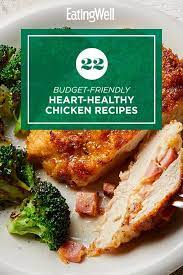 22 Heart Healthy Chicken Recipes That Are Budget Friendly Heart Healthy Chicken Recipes Healthy Chicken Recipes Cheap Healthy Meals