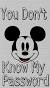 Cute Haha You Don T Know My Password Wallpaper