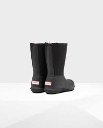 Women chelsea boots from the best designers on yoox. Hunter Boots Online Hunter Original Insulated Roll Top Sherpa Womens Black Boots