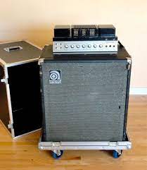 1971 Ampeg B 15s Vintage Fliptop Portaflex Tube Amplifier 1x15 V4 W Flight Case Boutique Guitar Amplifier Bass Amps