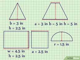 How To Calculate Area Of An Object 7 Steps With Pictures
