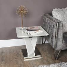 Shop the marble coffee tables collection on chairish, home of the best vintage and used furniture, decor and art. Amara Marble Effect End Table Marble Side Tables Side Tables