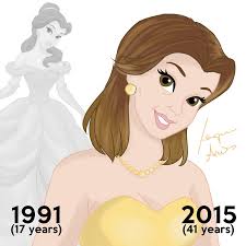 I Made Disney Princesses Look The Age Theyd Be Today