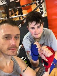 The first time l was ever in the ring boxing was in the gym, it was with a  guy named Roger Harvey. He was a professionaI fighter and that guy used to