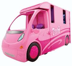 Barbie And Her Sisters In A Pony Tale Rv Vehicle This Is The Preferred Camper Since The Car Seats 4 And Can Barbie And Her Sisters Barbie Toys Barbie Camper