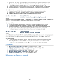 Keep it short cvs are recommended to be no longer than two pages. Biomedical Science Cv Example Guide Get More Interviews