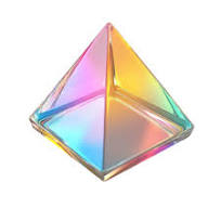 Hình ảnh Kim Tự Tháp Pha Lê Lăng Kính 3d PNG , Lăng Kính 3d ...