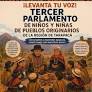 Abren convocatoria para el Tercer Parlamento de Niños y Niñas de Pueblos Originarios de Tarapacá en Alto Hospicio