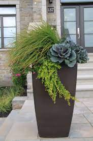 How To Build Your Own Tall Outdoor Planter Boxes Bower Power Potted Plants Outdoor Flower Pots Outdoor Outdoor Planters