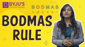 Bodmas Rule Youtube