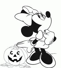 Download and print free mickey mouse costume disney halloween coloring pages. Minnie Mouse Halloween Coloring Pages Coloring Home