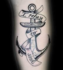 50 refuse to sink tattoo designs for