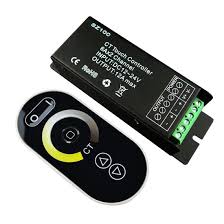Dc12 24v Max 24a 294w Universal With Rj45 Interface Sync With Touch Panel 2 4ghz Wireless Rf Double White Touch Controller For Led Lighting Concct Rf 8