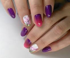 Much of the first impression about a woman is created purple nail designs are just the freshest this year for you to choose. Purple Manicure 2019 2020 Purple Nail Design Purple Manicure Photo Ideas