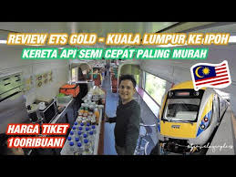 Harga tiket kereta api tampin ke kuala lumpur. Video Electric Train Service Ets