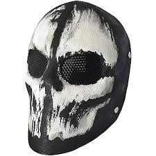 Evike R Custom Fiberglass Wire Mesh Ghost C Airsoft Mask 46454 Review Airsoft Mask Airsoft Ghost Face Mask