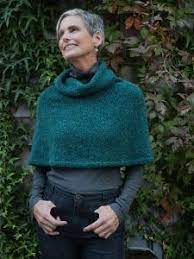 The pattern of the coconuts (knit on b): Knitting Patterns Galore Capes 57 Free Patterns